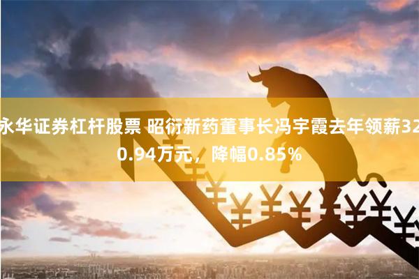 永华证券杠杆股票 昭衍新药董事长冯宇霞去年领薪320.94万元，降幅0.85%