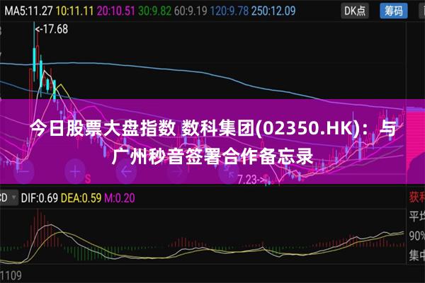 今日股票大盘指数 数科集团(02350.HK)：与广州秒音签署合作备忘录